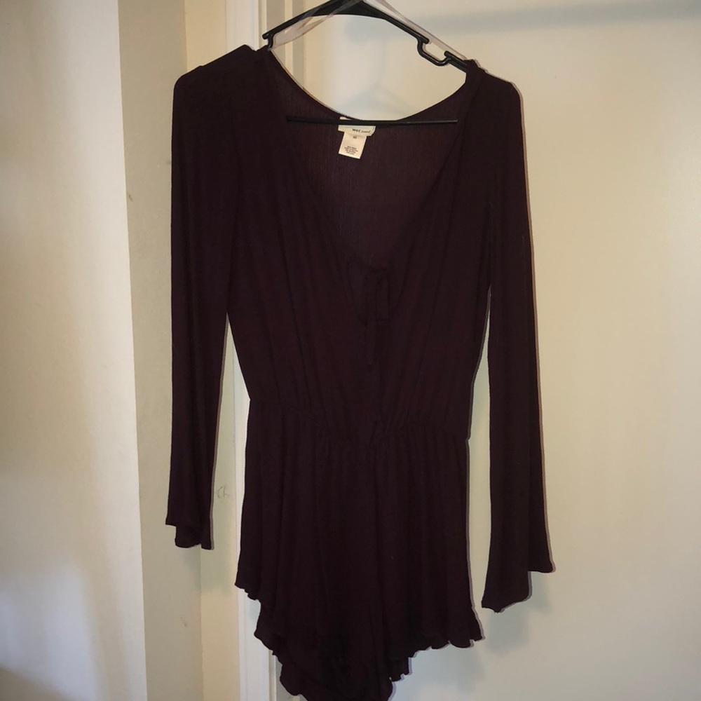 Maroon romper